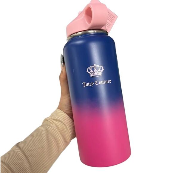 Juicy Couture crown Tye dye Tumbler Water Bottle - Picture 8 of 8